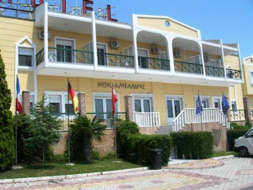 Hotel Alexandros Анхиалос Екстериор снимка